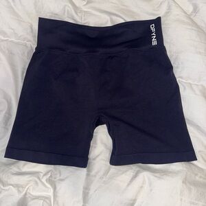 Dfyne Women's Navy Blue Dynamic Shorts